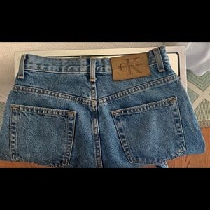 High rise Calvin Klein jeans